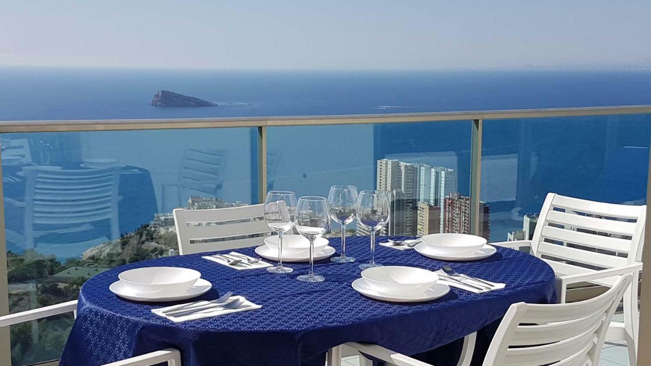 Deluxe Penthouse On The 42Nd Floor With Amazing Sea Views Apartment Benidorm Bagian luar foto